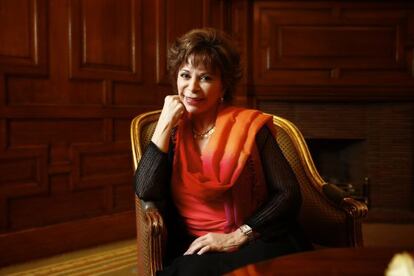 A escritora Isabel Allende, em Madri.