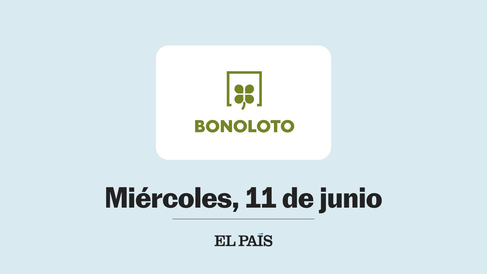 Bonoloto: comprobar sorteo del miércoles 11 de junio