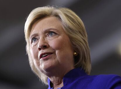 La candidata demócrata, Hillary Clinton