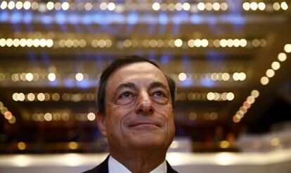 El presidentel del BCE, Mario Draghi. 