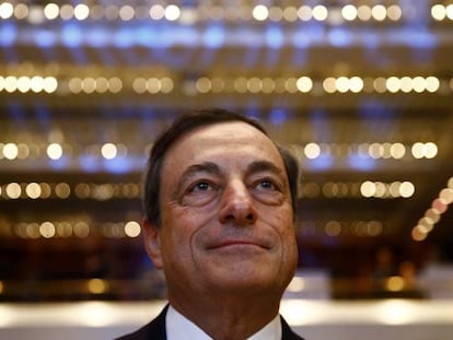 El presidentel del BCE, Mario Draghi. 