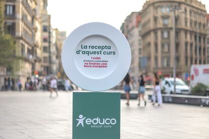 Comedor escolar Cataluña