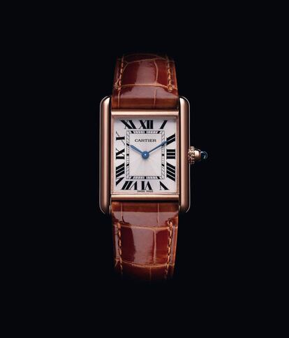 Reloj Tank de Cartier.