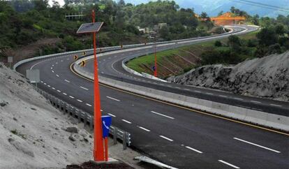 Autopista Perote-Xalapa, en México.