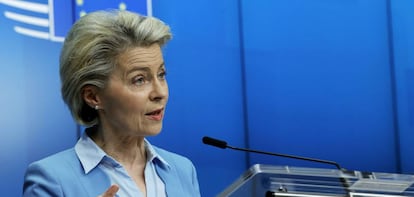 La presidenta de la Comisión Europea, Ursula von der Leyen.