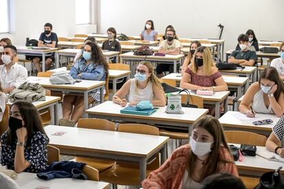 Arranque del curso con en la Universidad Politécnica de Valencia.