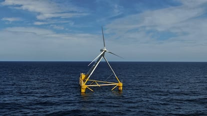 Aerogenerador flotante de X1 Wind.