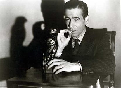 Humphrey Bogart, en 'El halcón maltés', de John Huston.