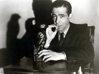 Humphrey Bogart, en 'El halcón maltés', de John Huston.