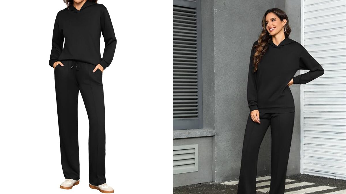 Conjunto deportivo con diseño 'casual' para mujer.