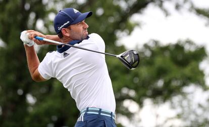 Sergio Garcia, en el US Open.