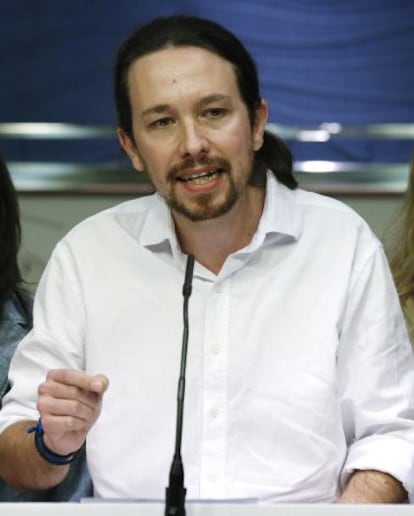 El secretario general de Podemos, Pablo Iglesias, el 22 de enero.