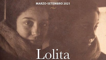 Cartel de la muestra sobre Lolita Díaz Baliño en la Fundación Luis Seoane de A Coruña.