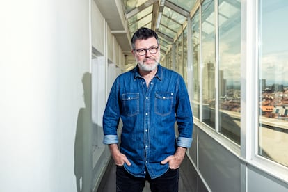 El cómico Héctor de Miguel, Quequé, fotografiado en la Cadena SER de Madrid, el 14 de mayo de 2025.