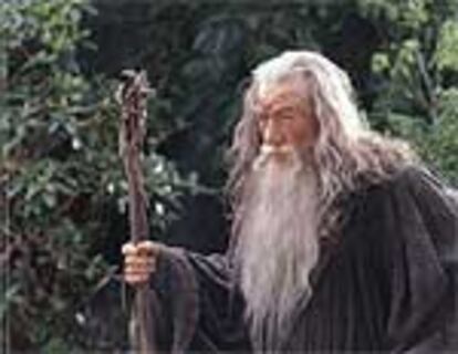 El hechicero Gandalf, en un fotograma de &#39;El señor de los anillos. La Comunidad del Anillo&#39;.