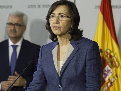 La consejera andaluza de Cultura, Rosa Aguilar. 