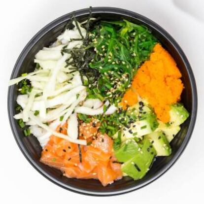 Poké bowl.