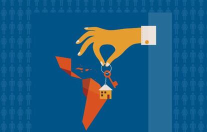 Portada de la publicación del BID, 'Se busca vivienda en alquiler'.