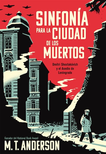 Portada del libro 'Sinfonía para la ciudad de los muertos', de M. T. Anderson.