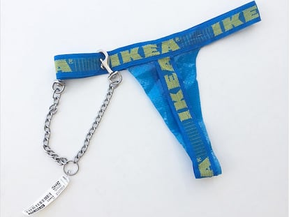 Desde unas chanclas a un tanga: esto es todo lo que puedes hacer con una bolsa de Ikea