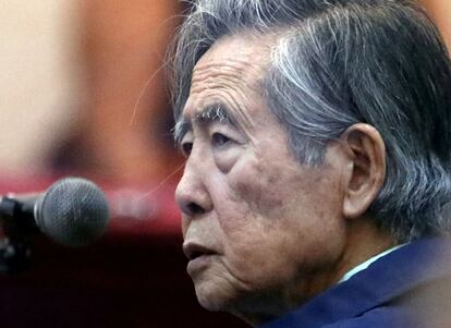 El expresidente de Perú Alberto Fujimori