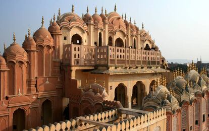 Palacio de los Vientos o Hava Mahal en Jaipur (Rajastán).