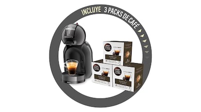 Cafetera Dolce Gosto Krups Mini Me de Nescafé‎ con kit ahorro de cápsulas