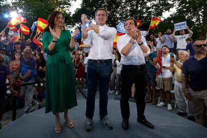 Acto electoral del PP en Madrid