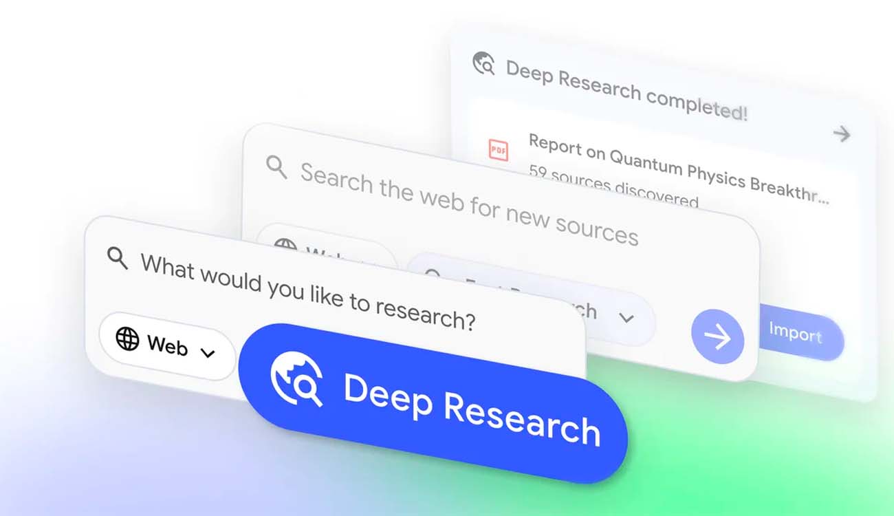 Nueva función Deep Research llega a NotebookLM