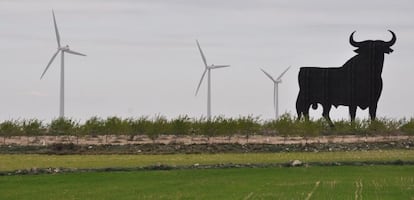 Un anuncio de Osborne en Arag&oacute;n.