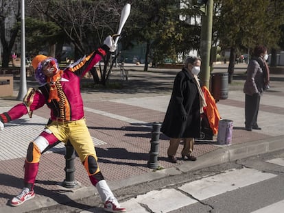 Iván, el payaso que huyó de Ucrania