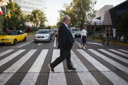 El escritor Enrique Vila-Matas en Guadalajara.