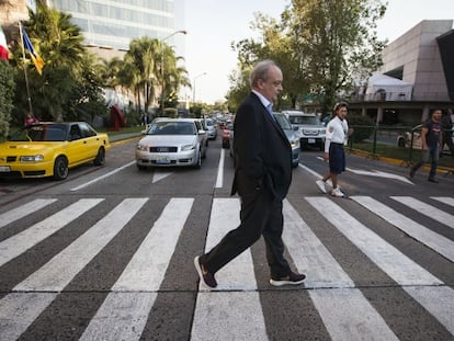 El escritor Enrique Vila-Matas en Guadalajara.