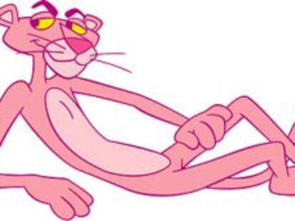 La Pantera Rosa, personaje creado en 1964.