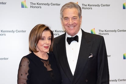 Nancy Pelosi and her husband, Paul Pelosi