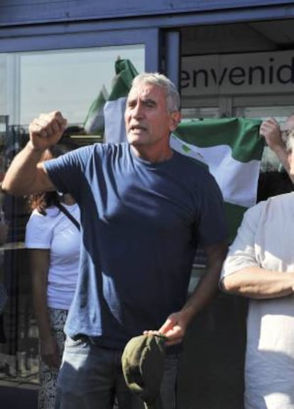 El portavoz del Sindicato Andaluz de los Trabajadores, Diego Cañamero en una imagen de archivo. EFE/Archivo