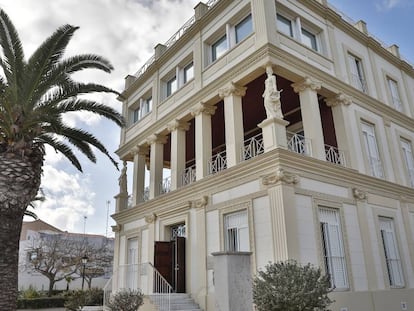 La Casa-Museo de Blasco Ibáñez en la playa de la Malva-rosa de Valencia.