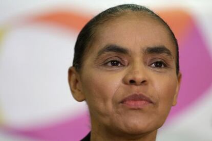 A ambientalista Marina Silva.