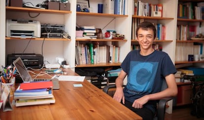 Carles Domingo, el primer estudiante catal&aacute;n que ha obtenido un 10 en Selectividad.