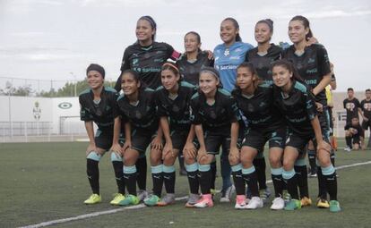 Las 'guerreras' de Santos Laguna