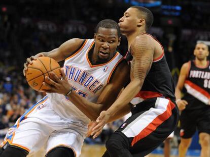 Kevin Durant y Damian Lillard.