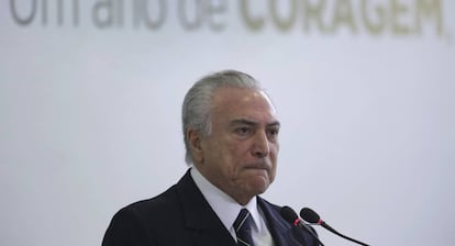 O presidente Michel Temer.