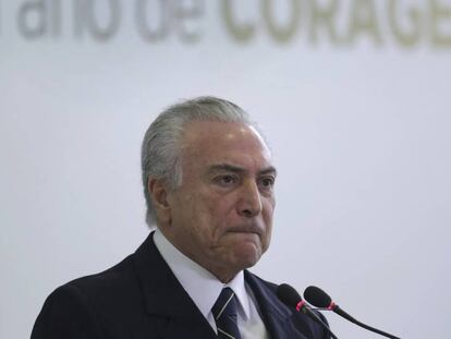 O presidente Michel Temer.