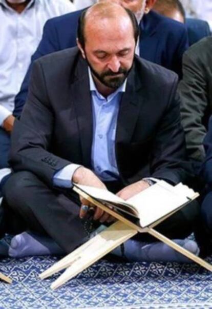 El recitador de Corán iraní, Saeid Tusi.