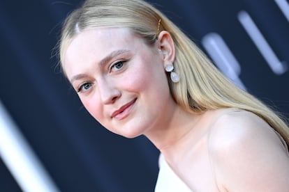 Dakota Fanning en la 'premiere' de la serie 'Ripley', en Los Ángeles a principios de abril de 2024.