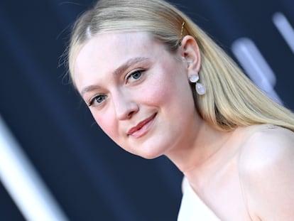 Dakota Fanning en la 'premiere' de la serie 'Ripley', en Los Ángeles a principios de abril de 2024.