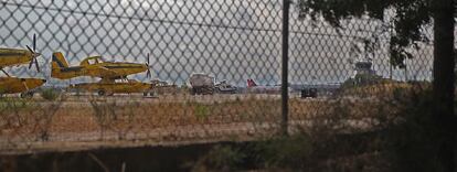 Aeropuerto de Reus, esta mañana.