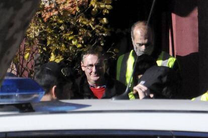 Daniel Fernández Aceña, el pasado martes, tras su detención.