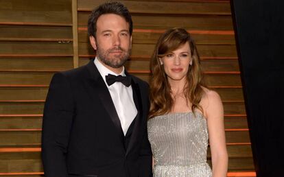 Los actores Ben Affleck y Jennifer Garner, en los Oscar de 2014.