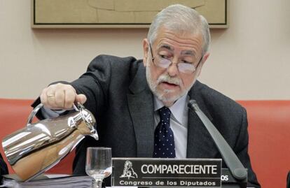 Antonio Beteta, secretario de Estado de Administraciones Públicas, este miércoles en el Congreso.